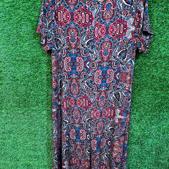 LuLaRoe XL Carly swing dress - Picture 2 of 5